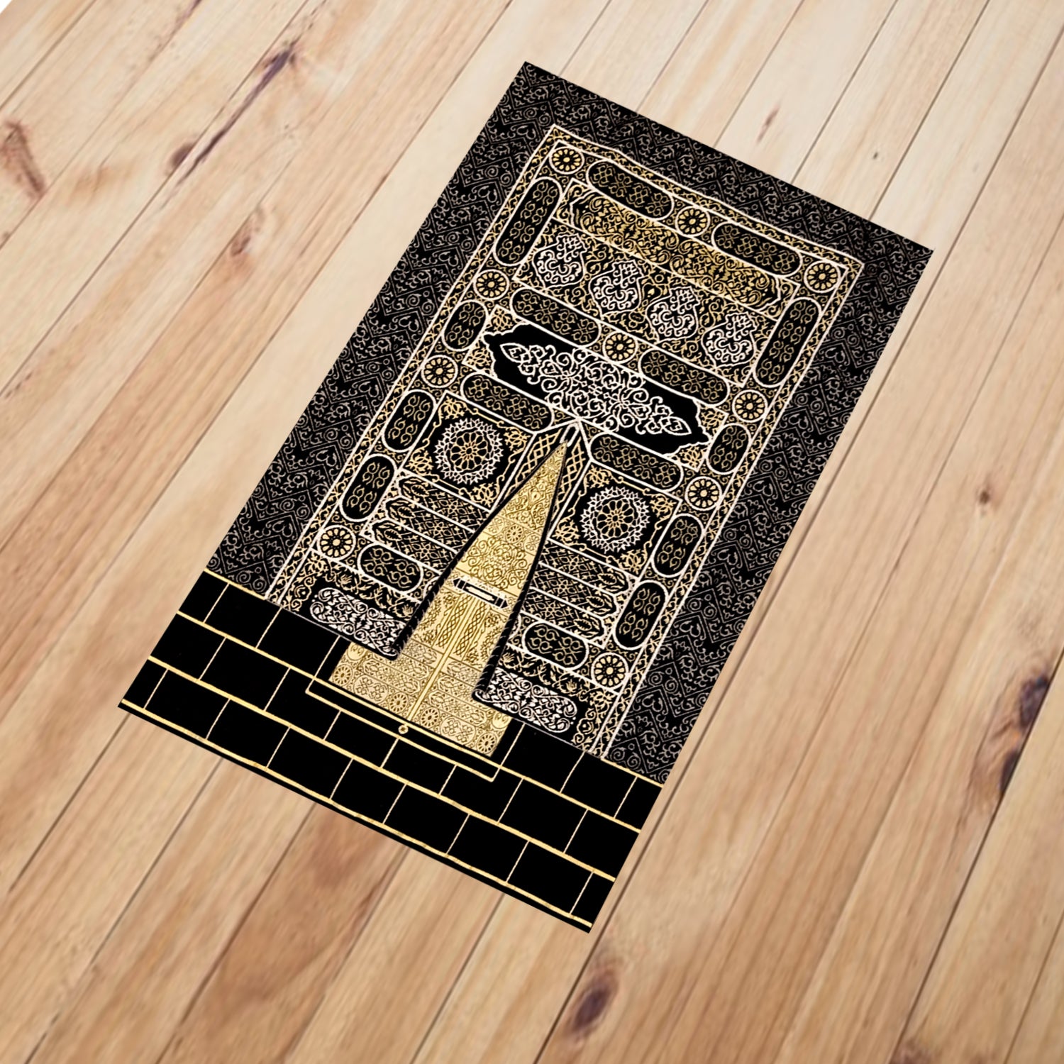 Prayer Rug Kaaba's Keswah style (code10)