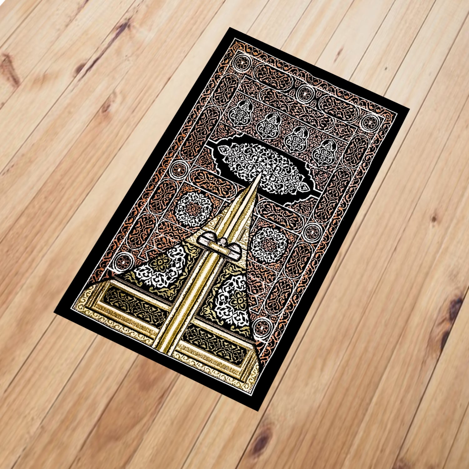 Prayer Rug Kaaba's Keswah style (code08)